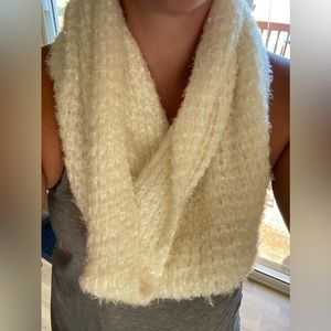 MixIt Women’s Warm Fuzzy Infinity Scarf Cream